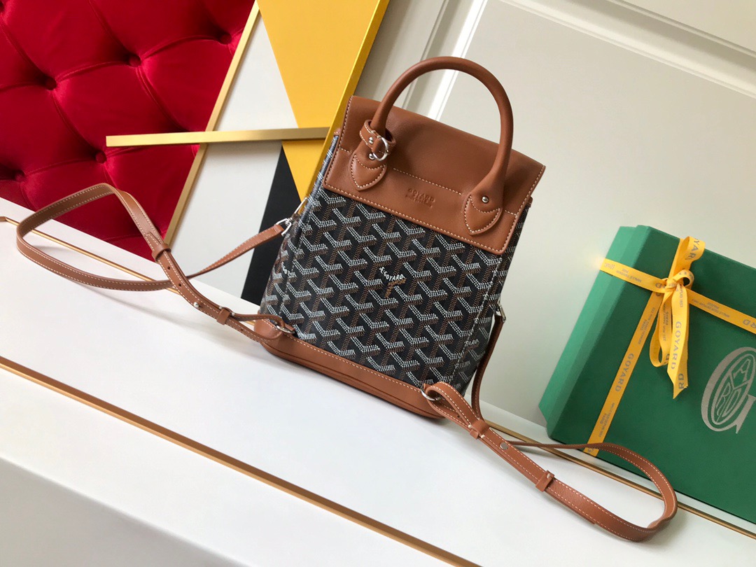 고야드 알핀 미니 백팩 블랙 탄