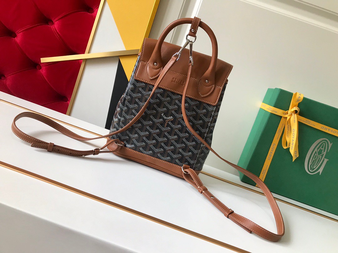 고야드 알핀 미니 백팩 블랙 탄