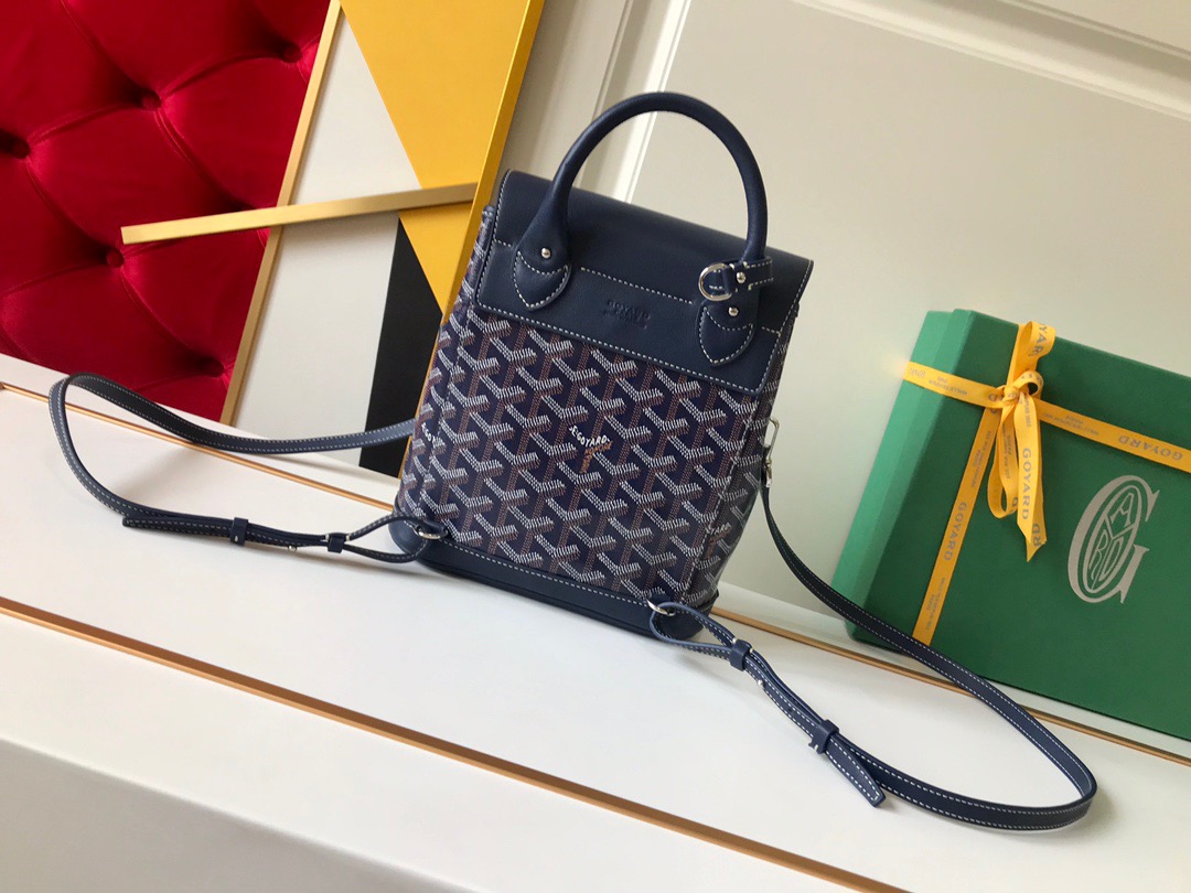 고야드 알핀 미니 백팩 마린 블루