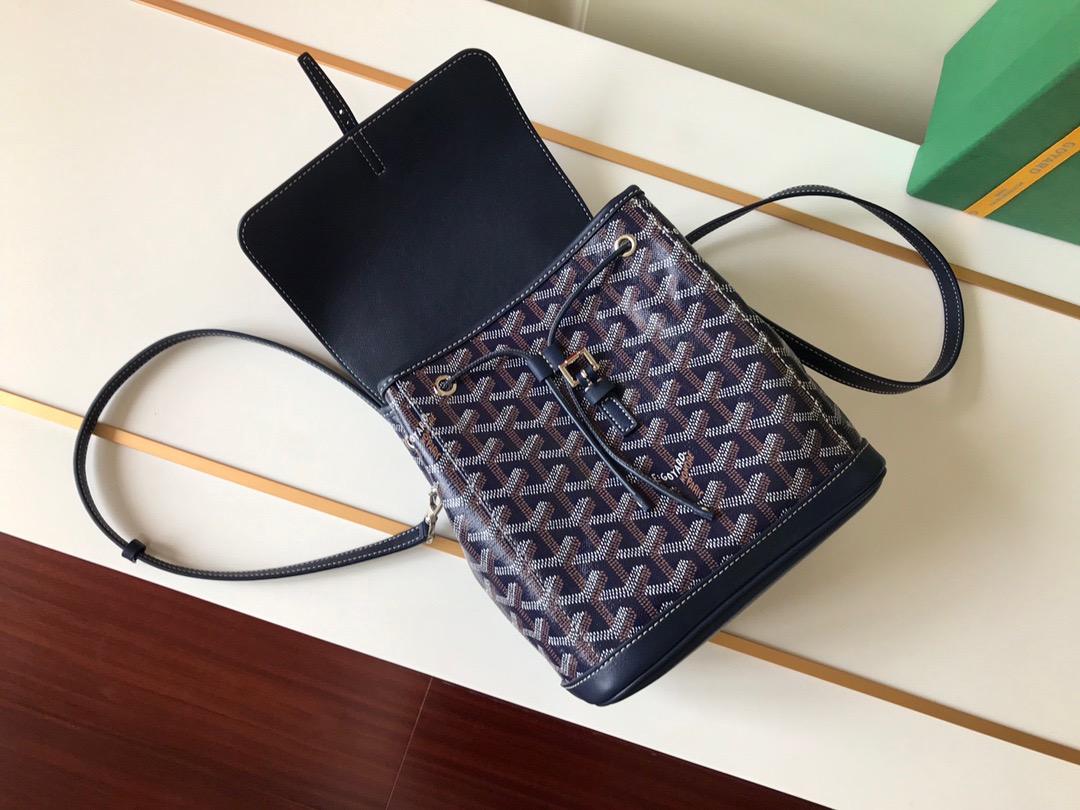 고야드 알핀 미니 백팩 마린 블루