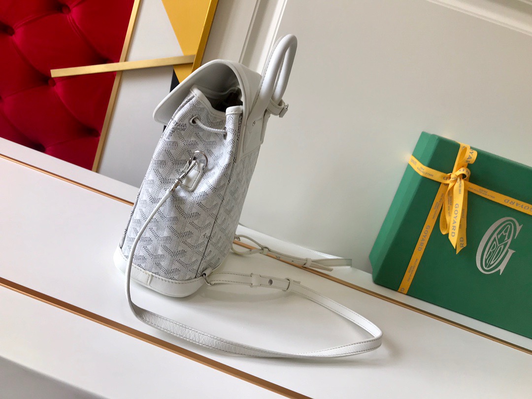 고야드 알핀 미니 백팩 화이트