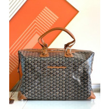 고야드 모노그램 트래블백 블랙 탄