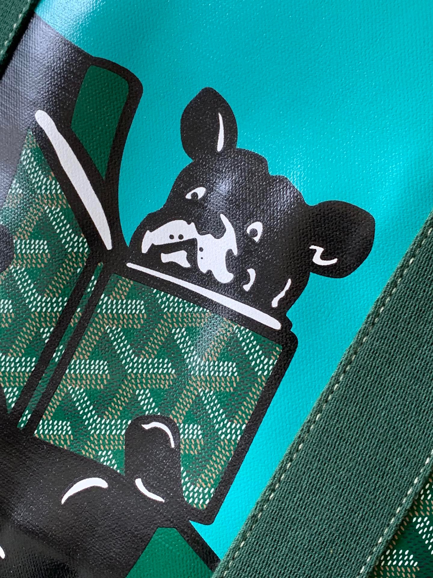 고야드 빌렛 토트백 그린