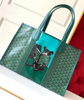 고야드 빌렛 토트백 그린