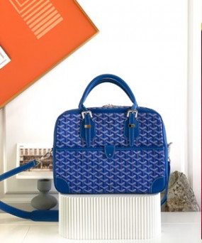 고야드 암바사드 토트백 스카이 블루