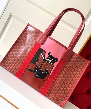 고야드 빌렛 토트백 레드