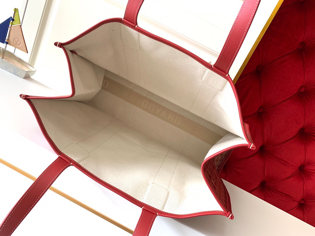 고야드 빌렛 토트백 레드