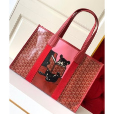 고야드 빌렛 토트백 레드