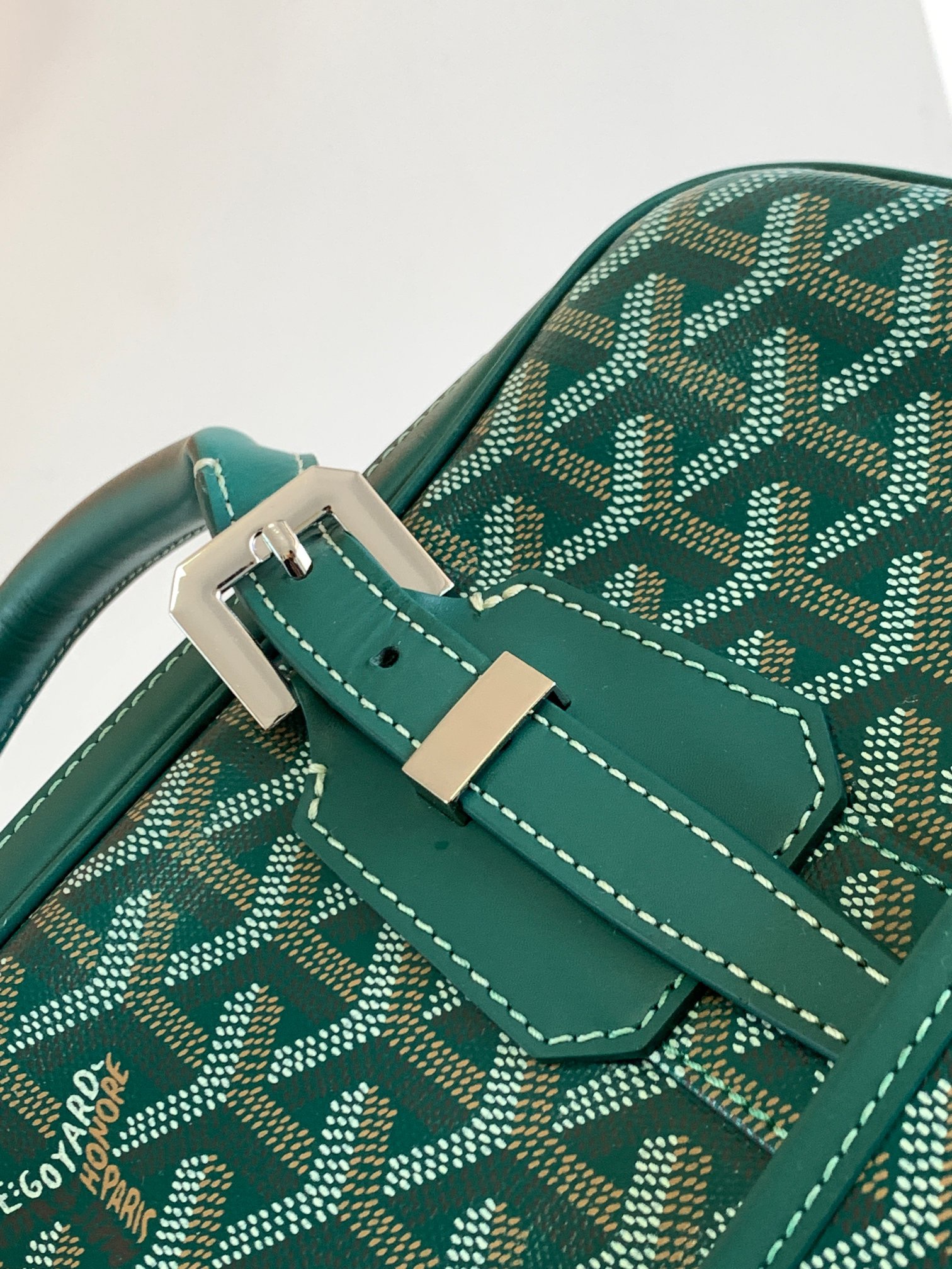 고야드 암바사드 토트백 그린