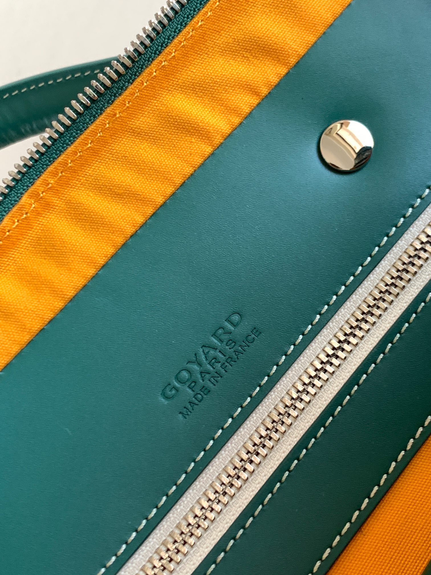 고야드 암바사드 토트백 그린