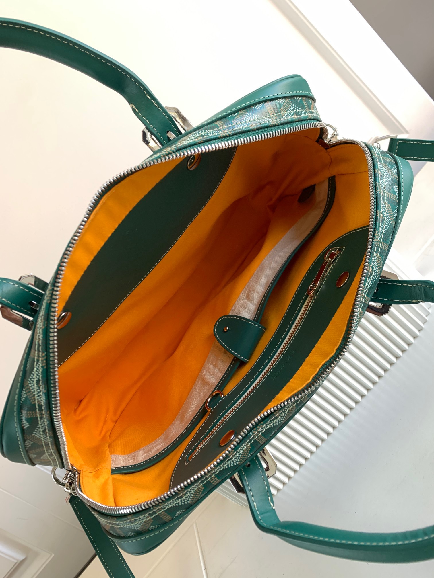 고야드 암바사드 토트백 그린