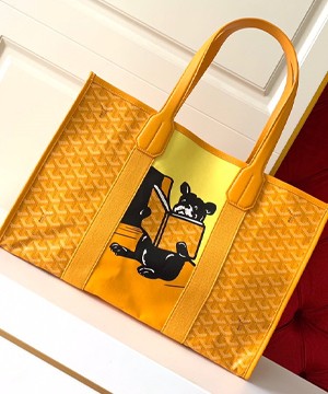 고야드 빌렛 토트백 옐로우