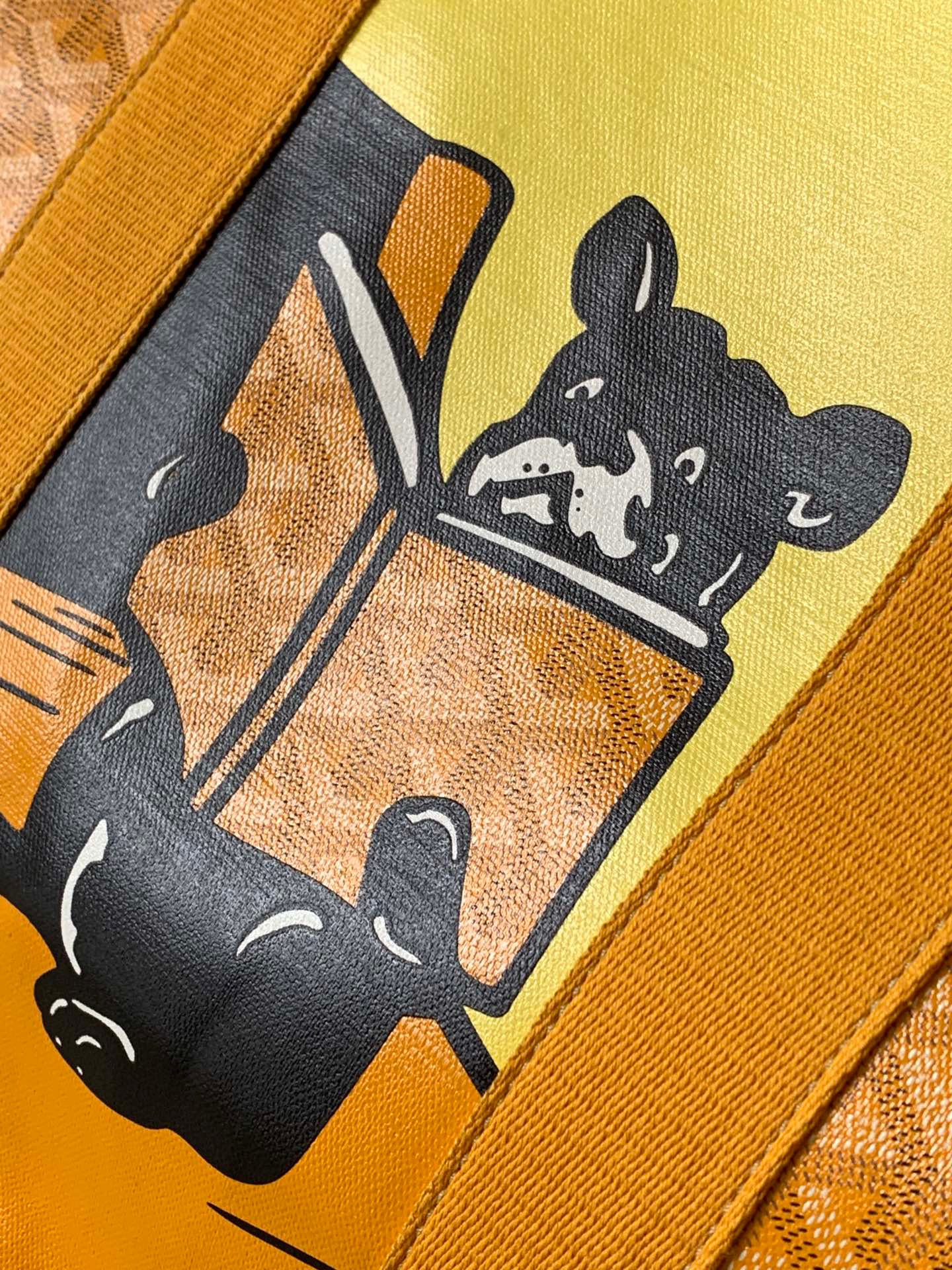 고야드 빌렛 토트백 옐로우