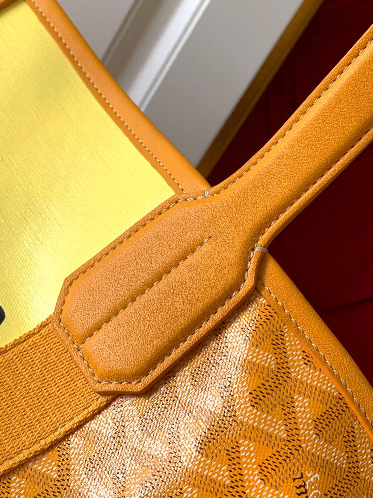 고야드 빌렛 토트백 옐로우