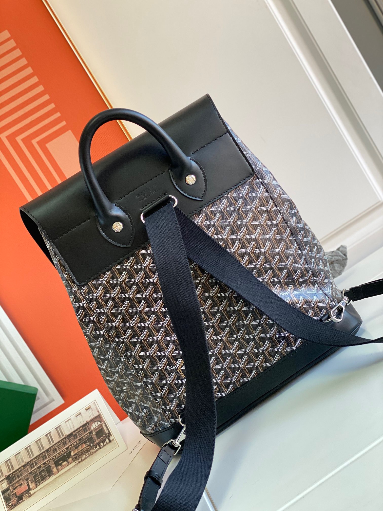 고야드 알핀 백팩 블랙