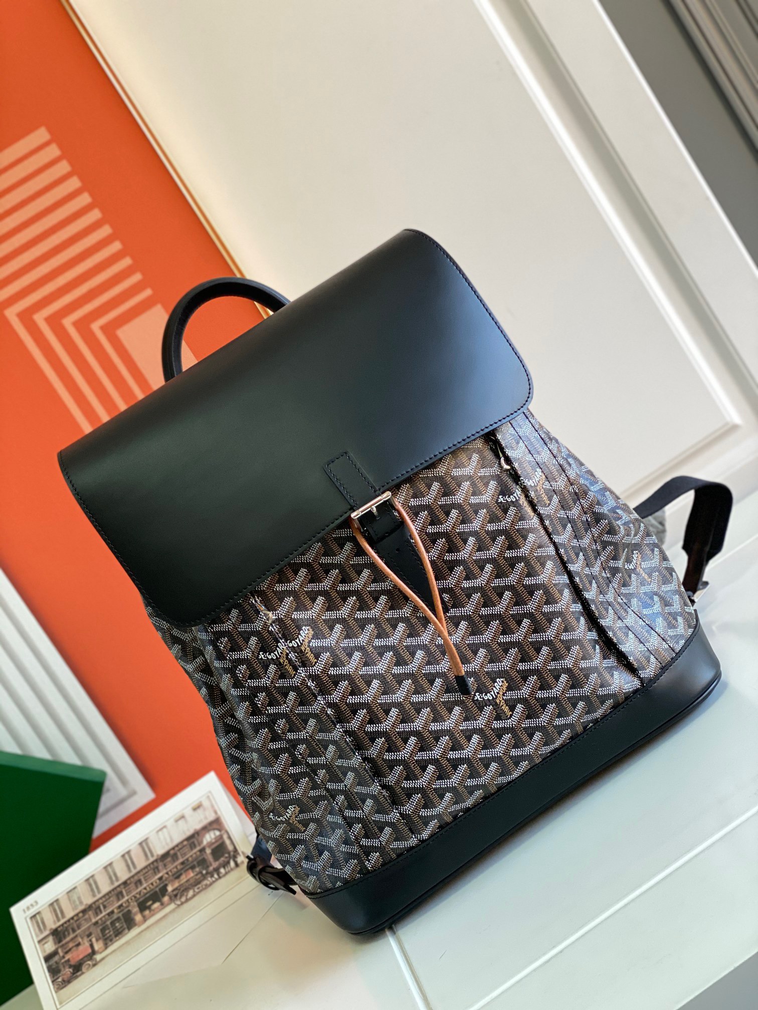 고야드 알핀 백팩 블랙