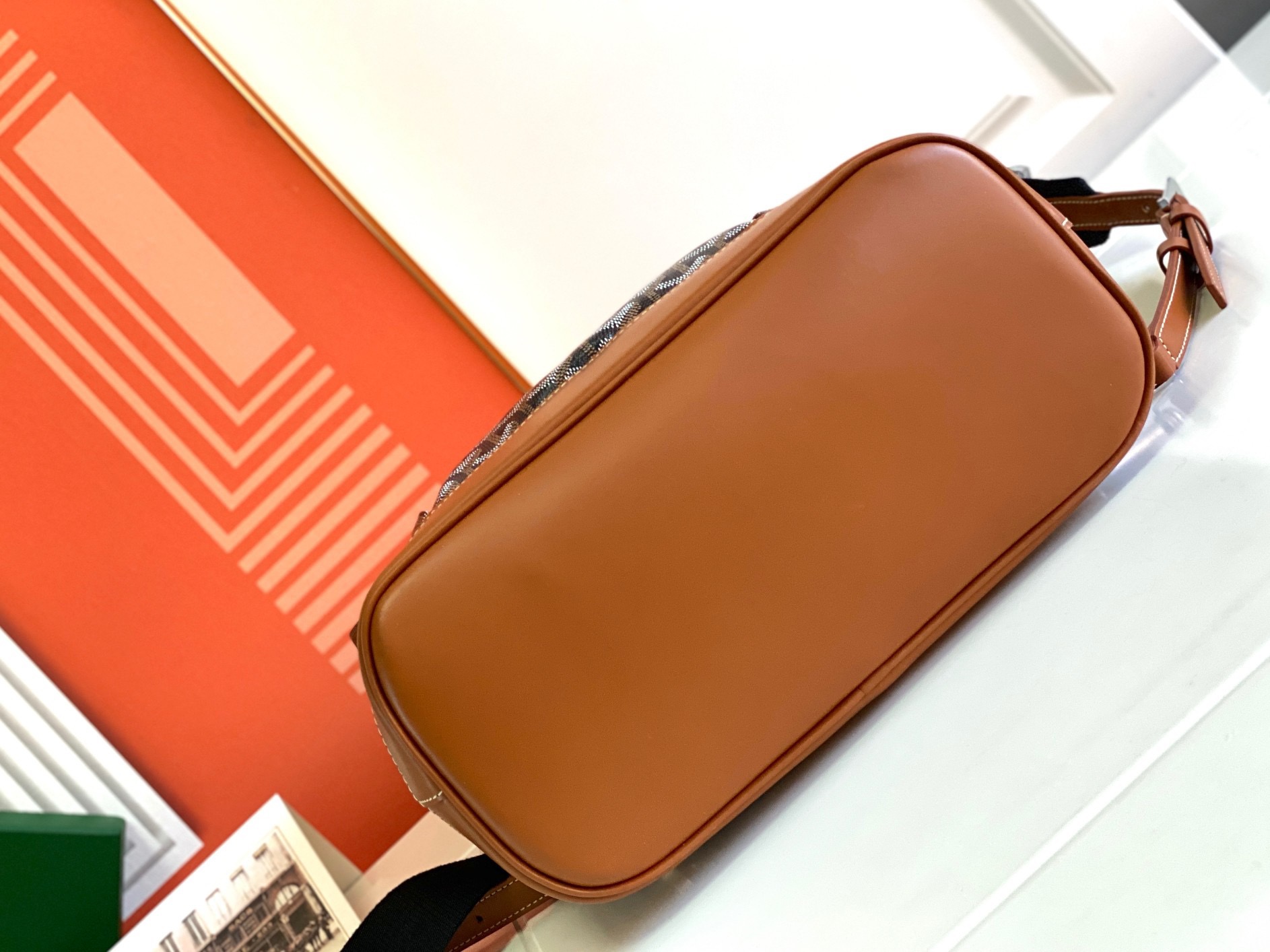 고야드 알핀 백팩 블랙 탄