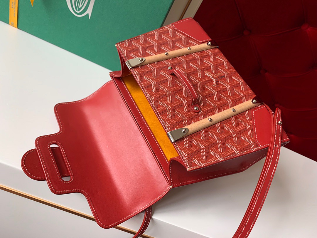 고야드 사이공 미니백 레드