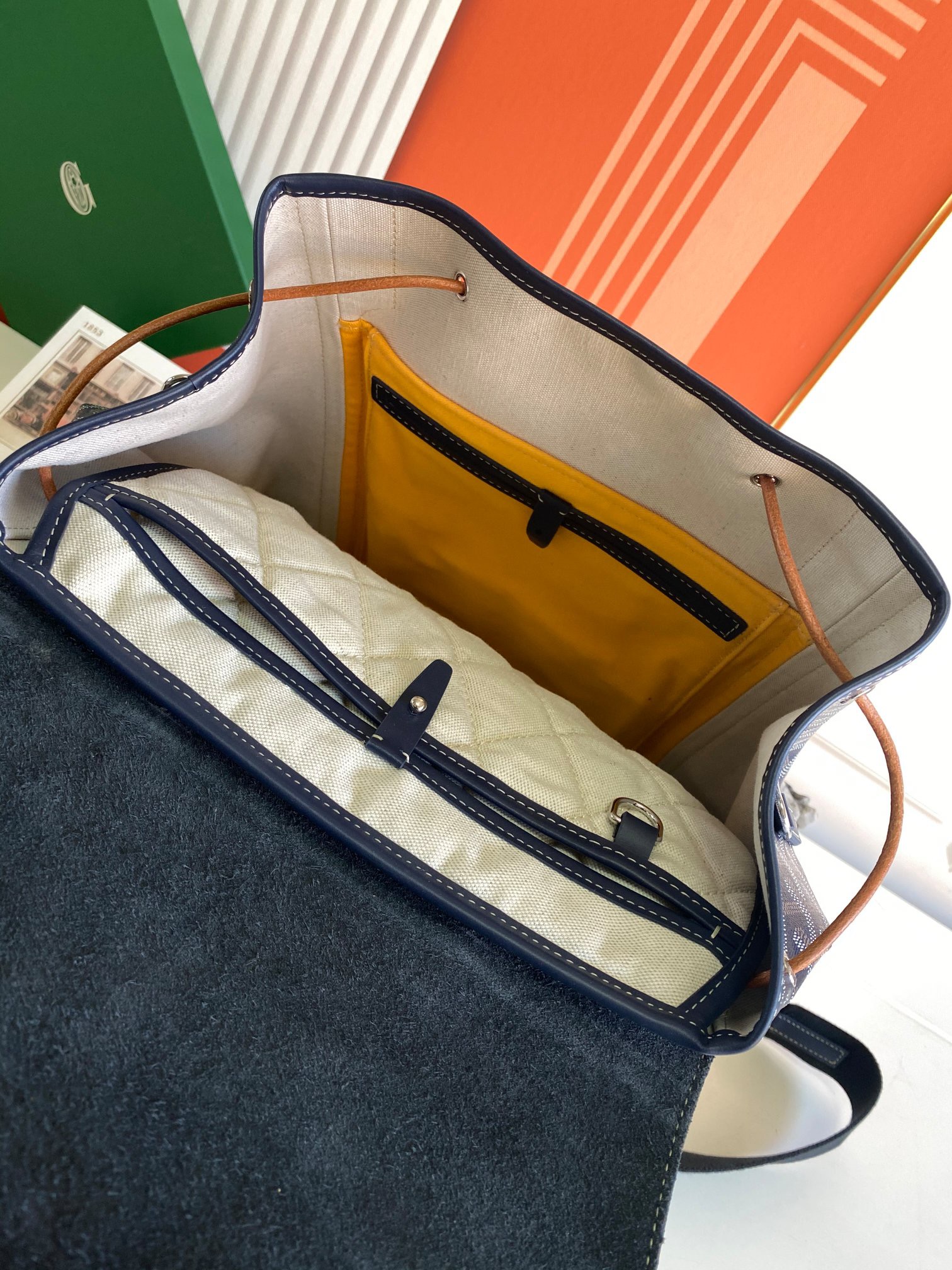 고야드 알핀 백팩 마린 블루