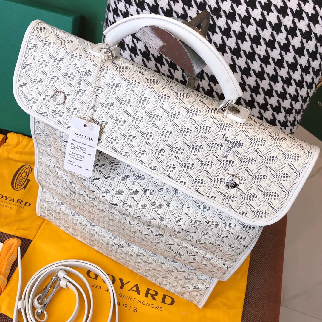 고야드 생레제르 백팩 화이트