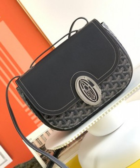 고야드 233 숄더백 블랙