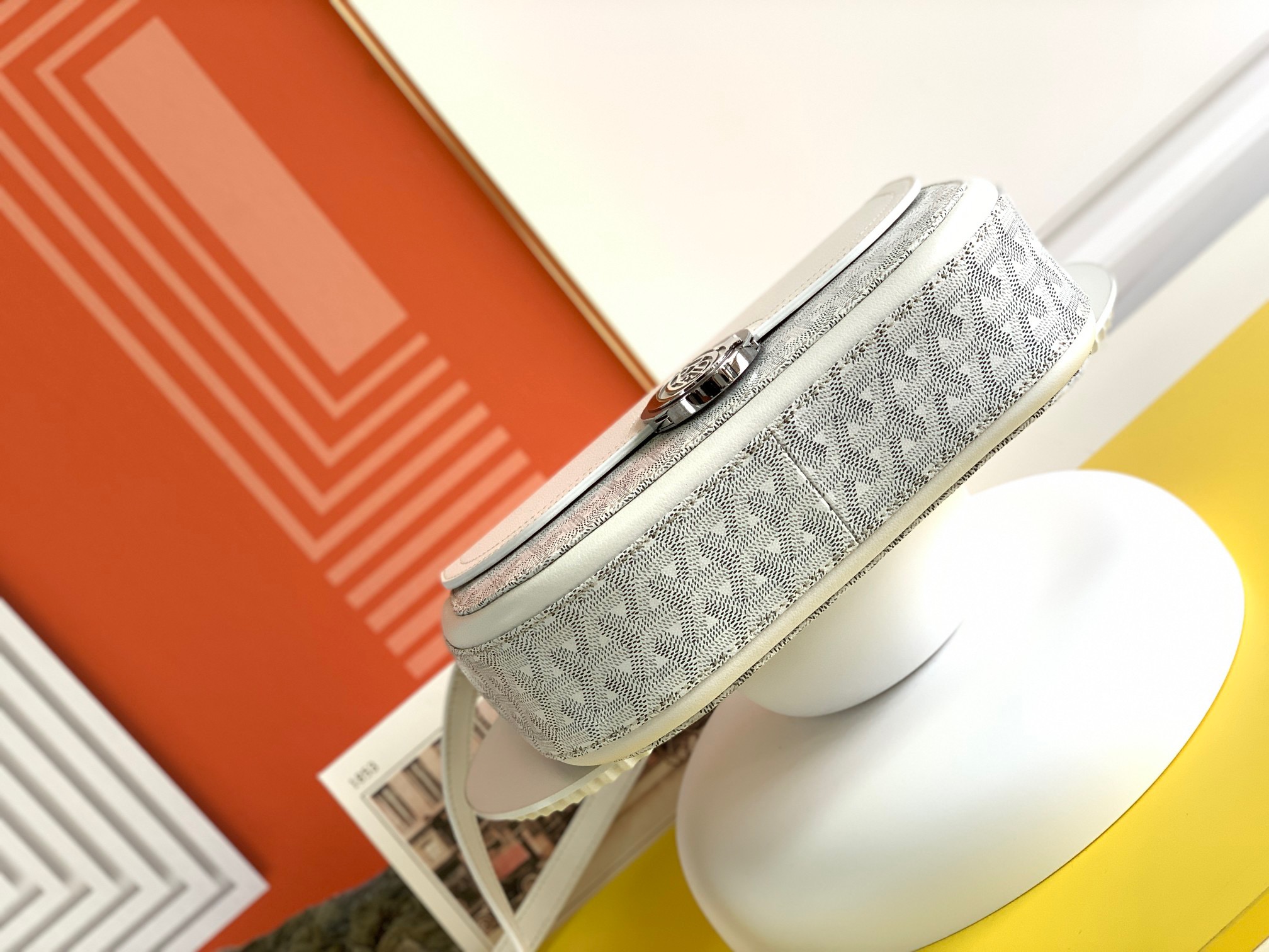 고야드 233 숄더백 화이트