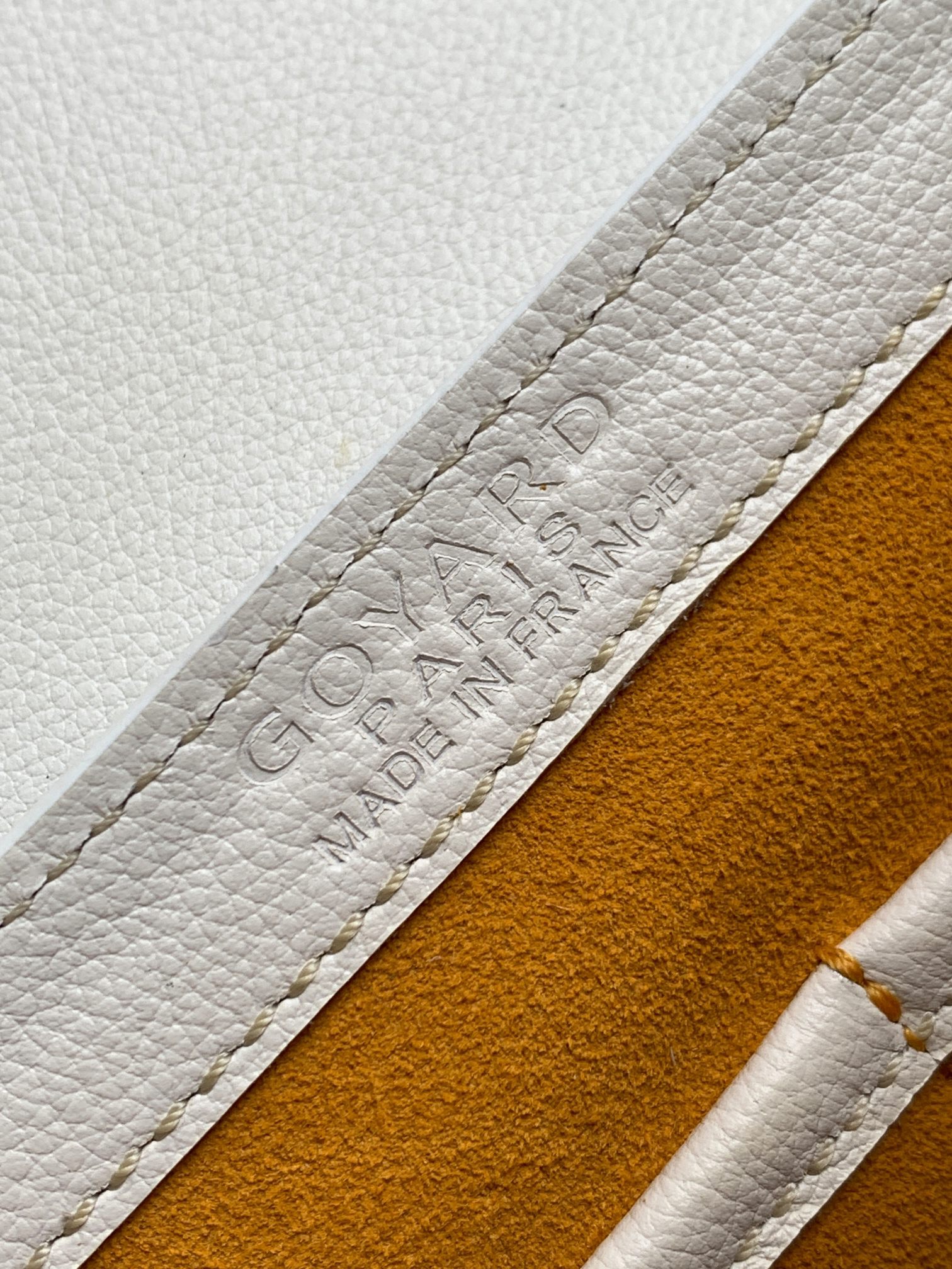 고야드 233 숄더백 화이트