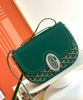 고야드 233 숄더백 그린
