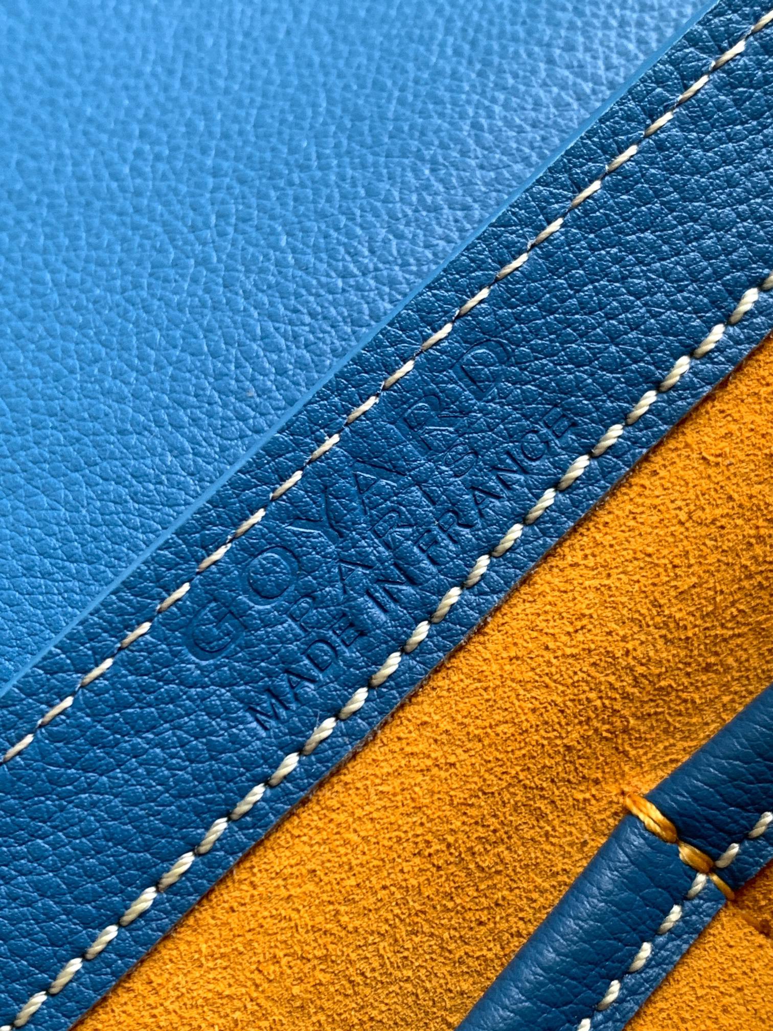 고야드 233 숄더백 스카이 블루