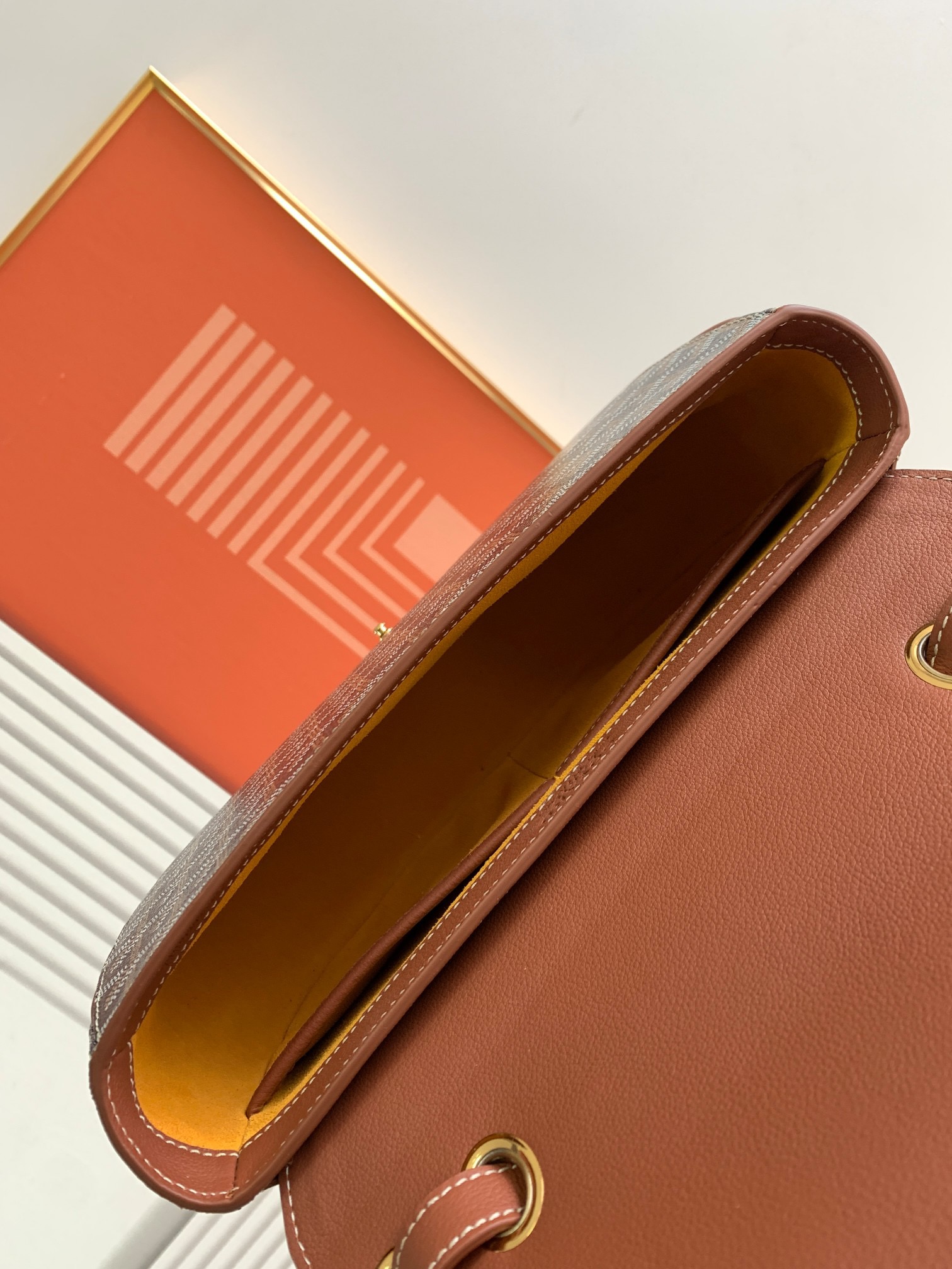 고야드 233 숄더백 블랙 탄