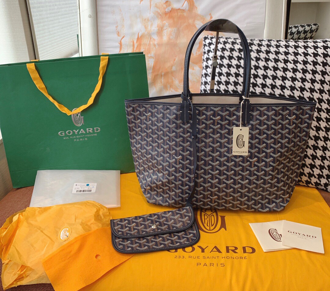 고야드 생루이 마린 블루 MM 47cm