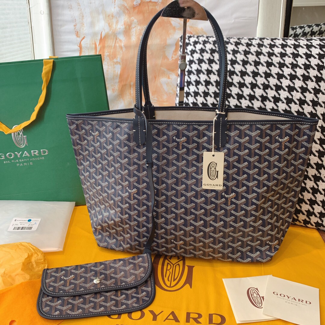 고야드 생루이 마린 블루 MM 47cm