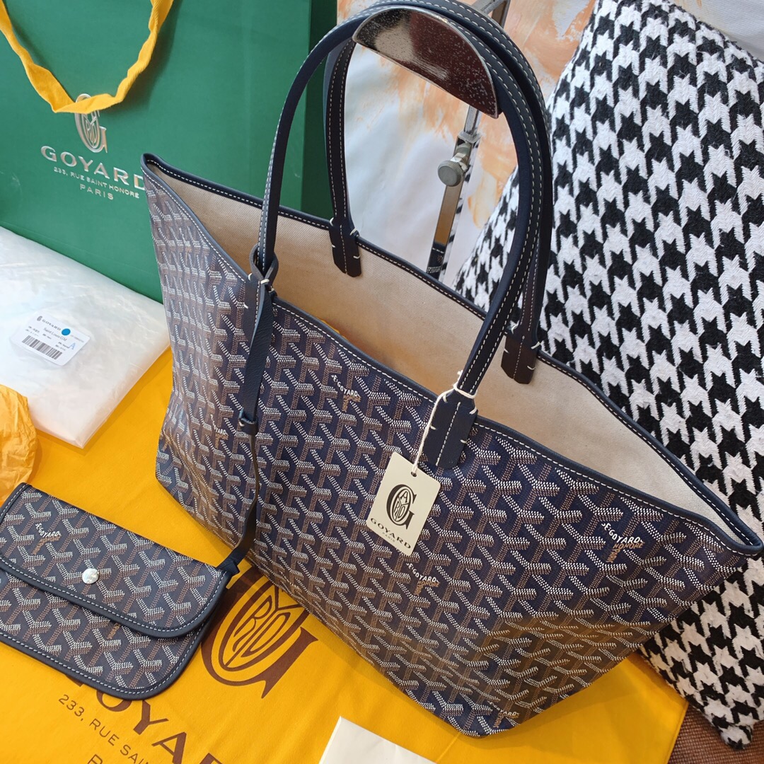 고야드 생루이 마린 블루 MM 47cm