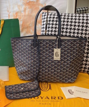 고야드 생루이 마린 블루 MM 47cm