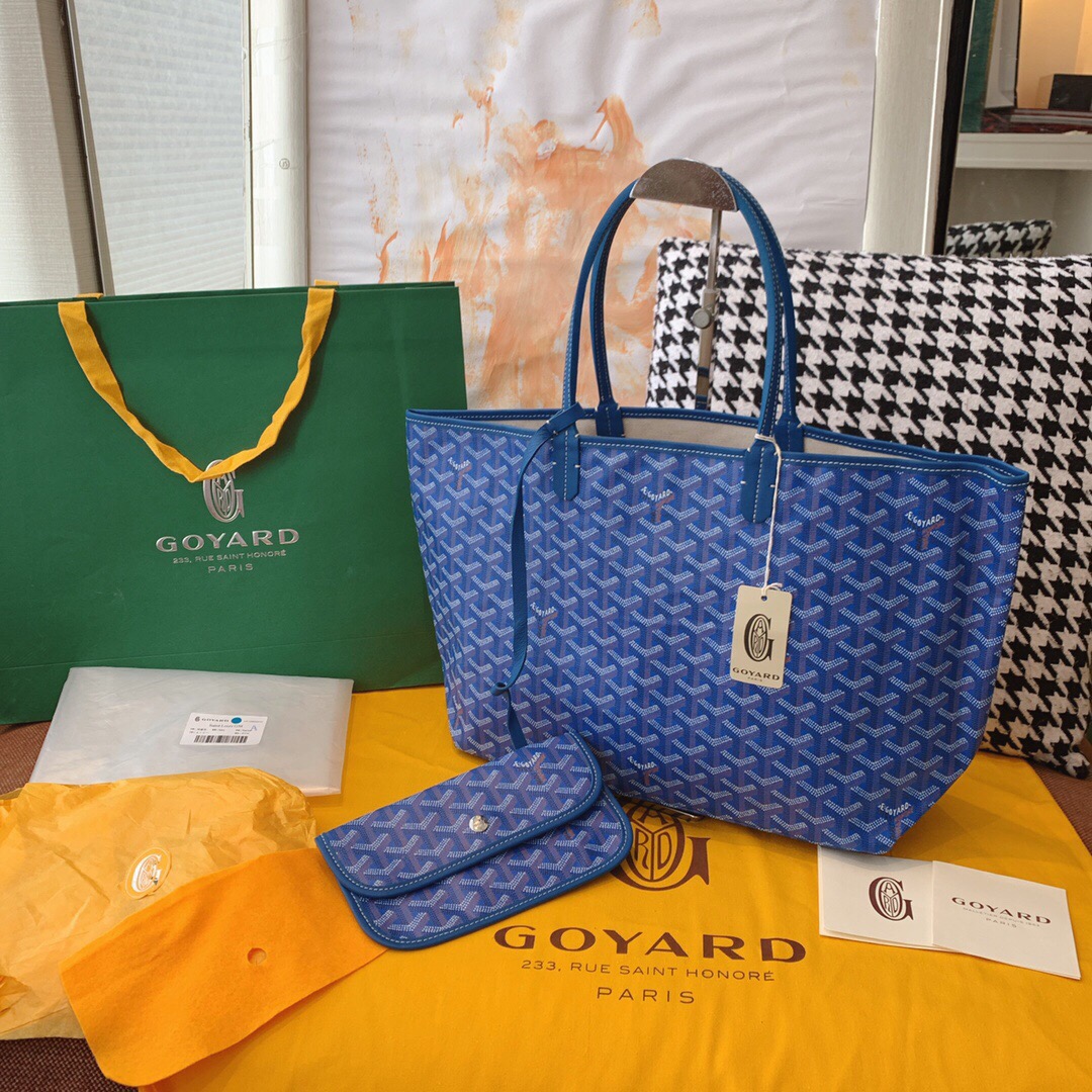 고야드 생루이 스카이 블루MM 47cm