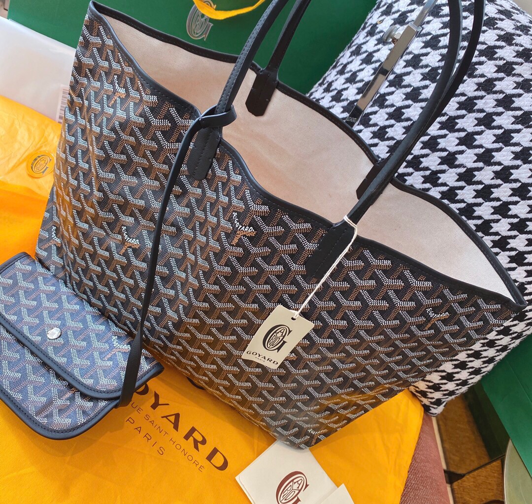 고야드 생루이 블랙 MM 47cm