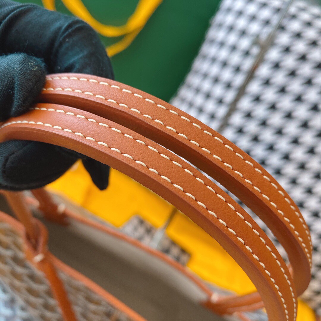 고야드 생루이 블랙 탄 MM 47cm