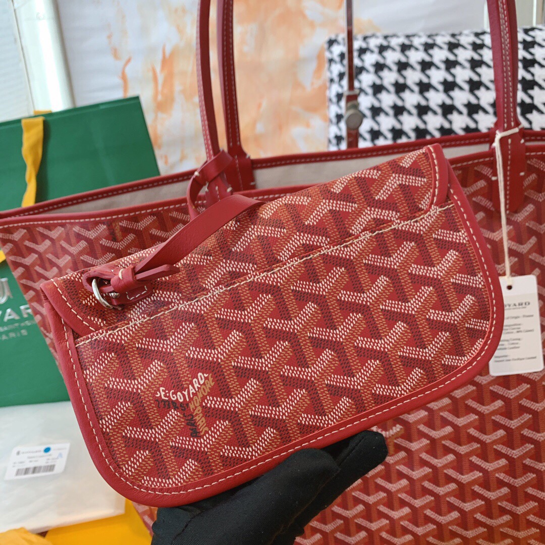 고야드 생루이 레드 MM 47cm