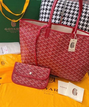 고야드 생루이 레드 MM 47cm