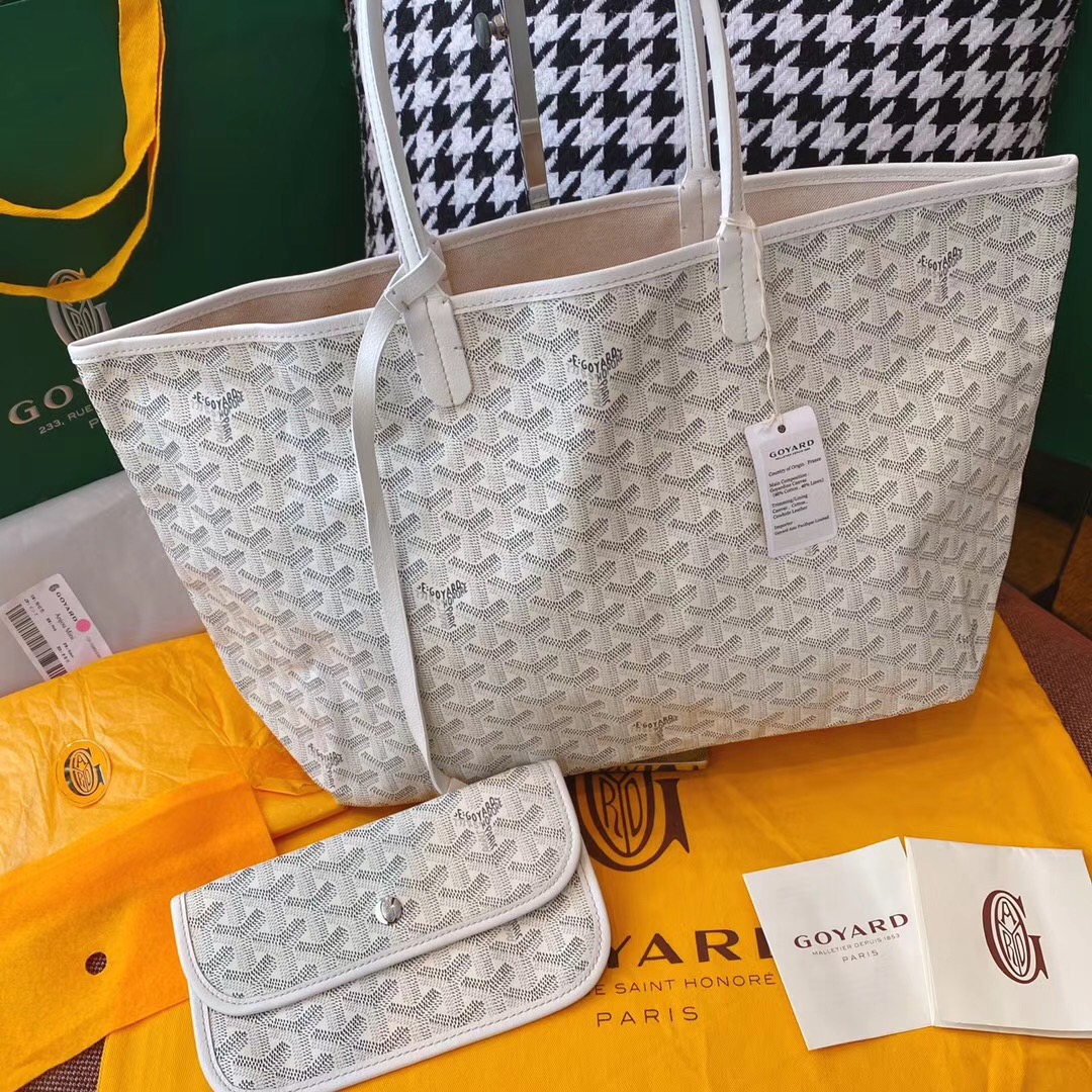 고야드 생루이 화이트 MM 47cm