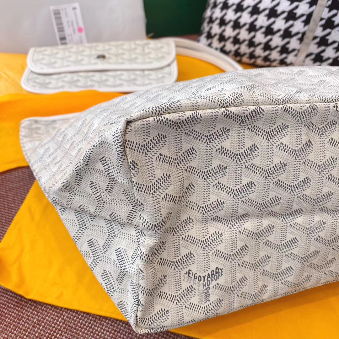 고야드 생루이 화이트 MM 47cm