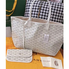 고야드 생루이 화이트 MM 47cm