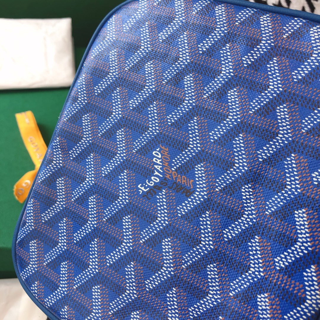 고야드 쁘띠플로 버킷백 스카이 블루