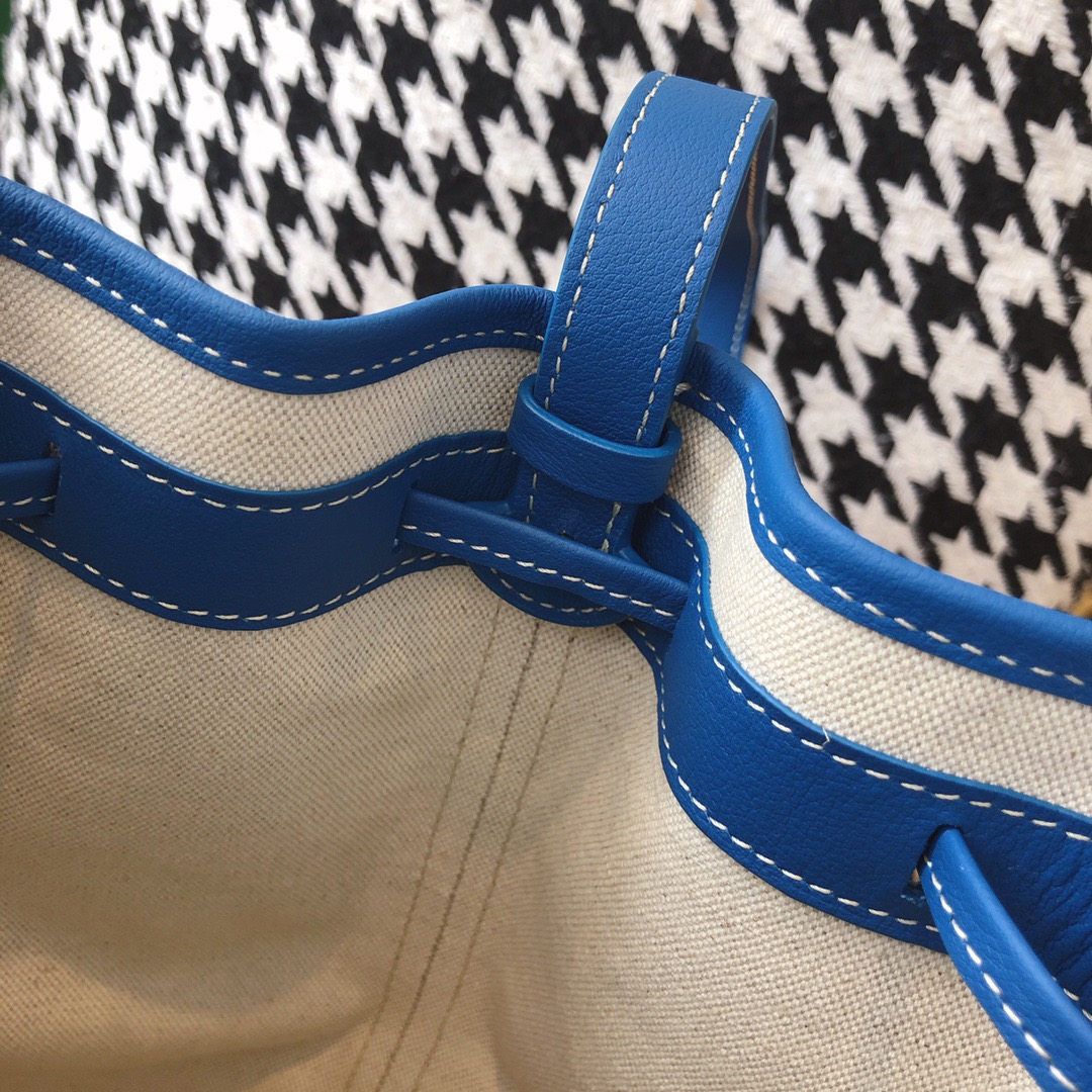 고야드 쁘띠플로 버킷백 스카이 블루