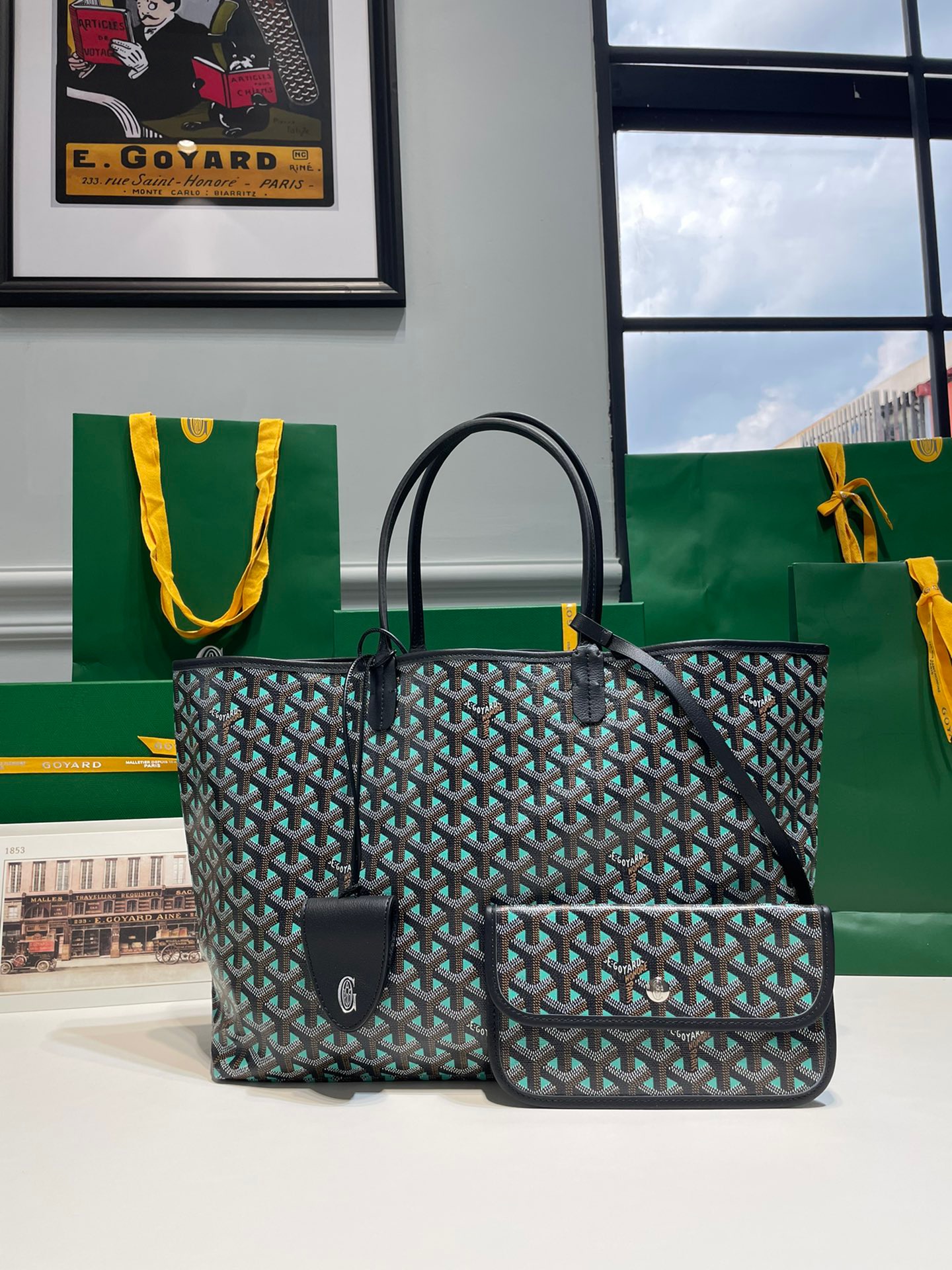 고야드 클레어 리버시블 PM 47cm