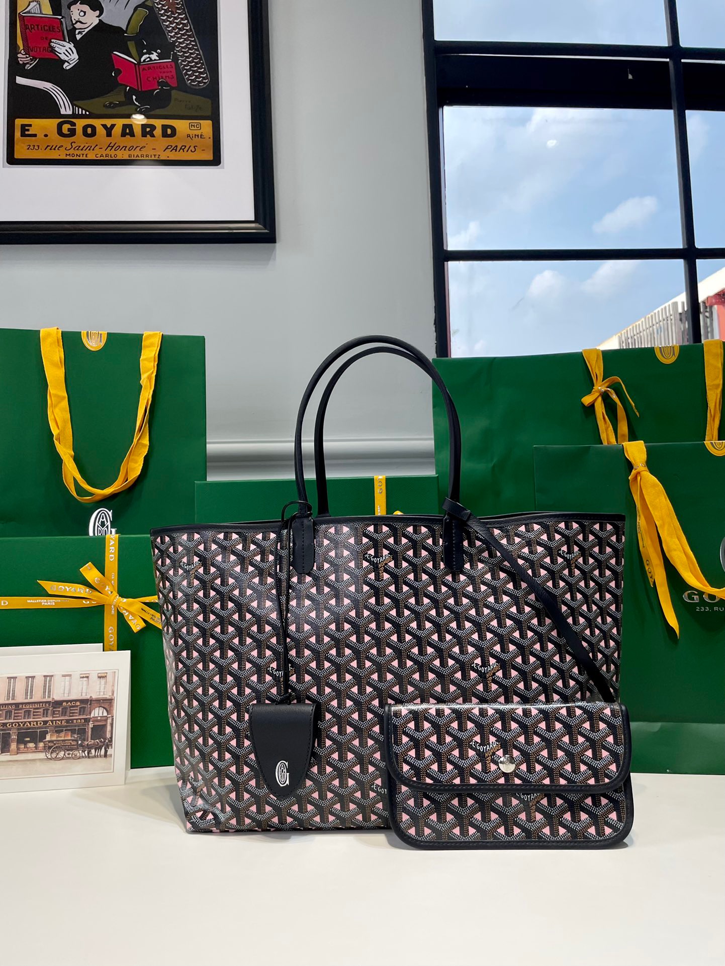 고야드 클레어 리버시블 PM 47cm