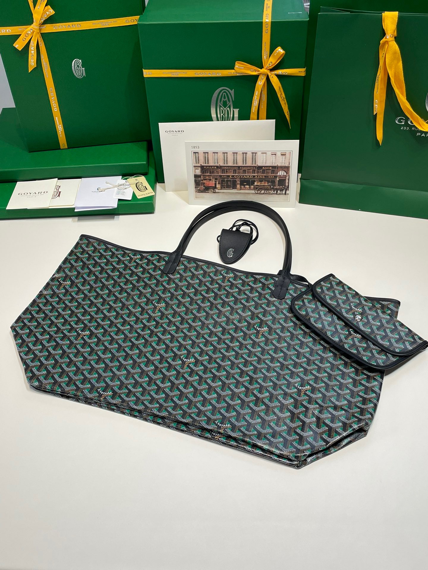 고야드 클레어 리버시블 GM 57cm