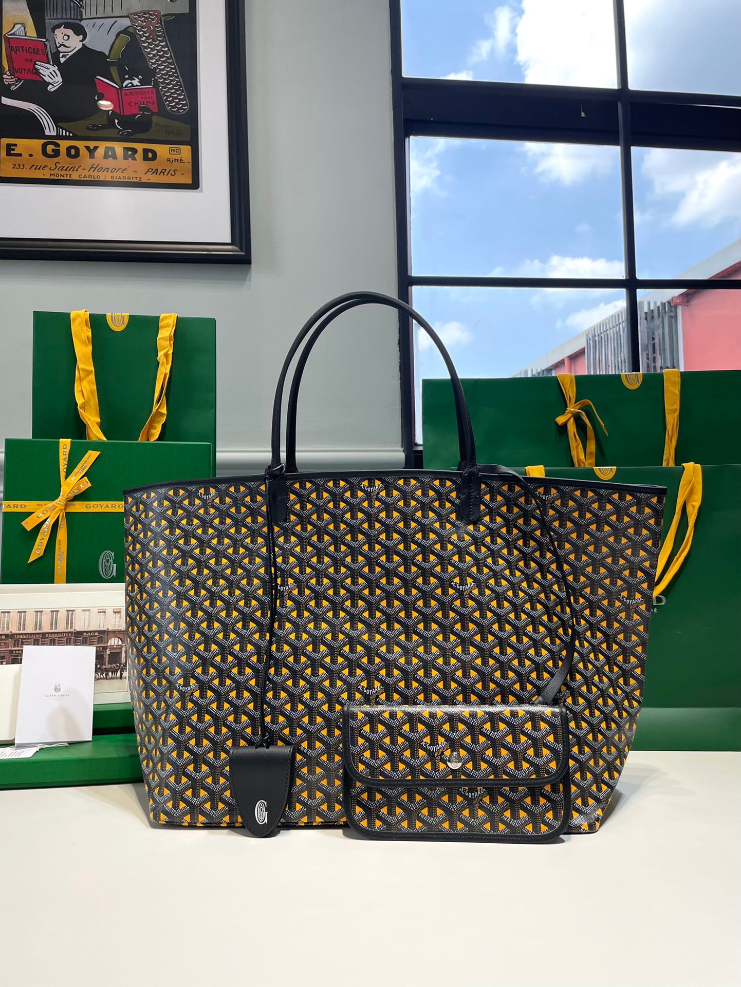 고야드 클레어 리버시블 GM 57cm