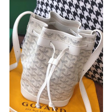 고야드 쁘띠플로 버킷백 화이트