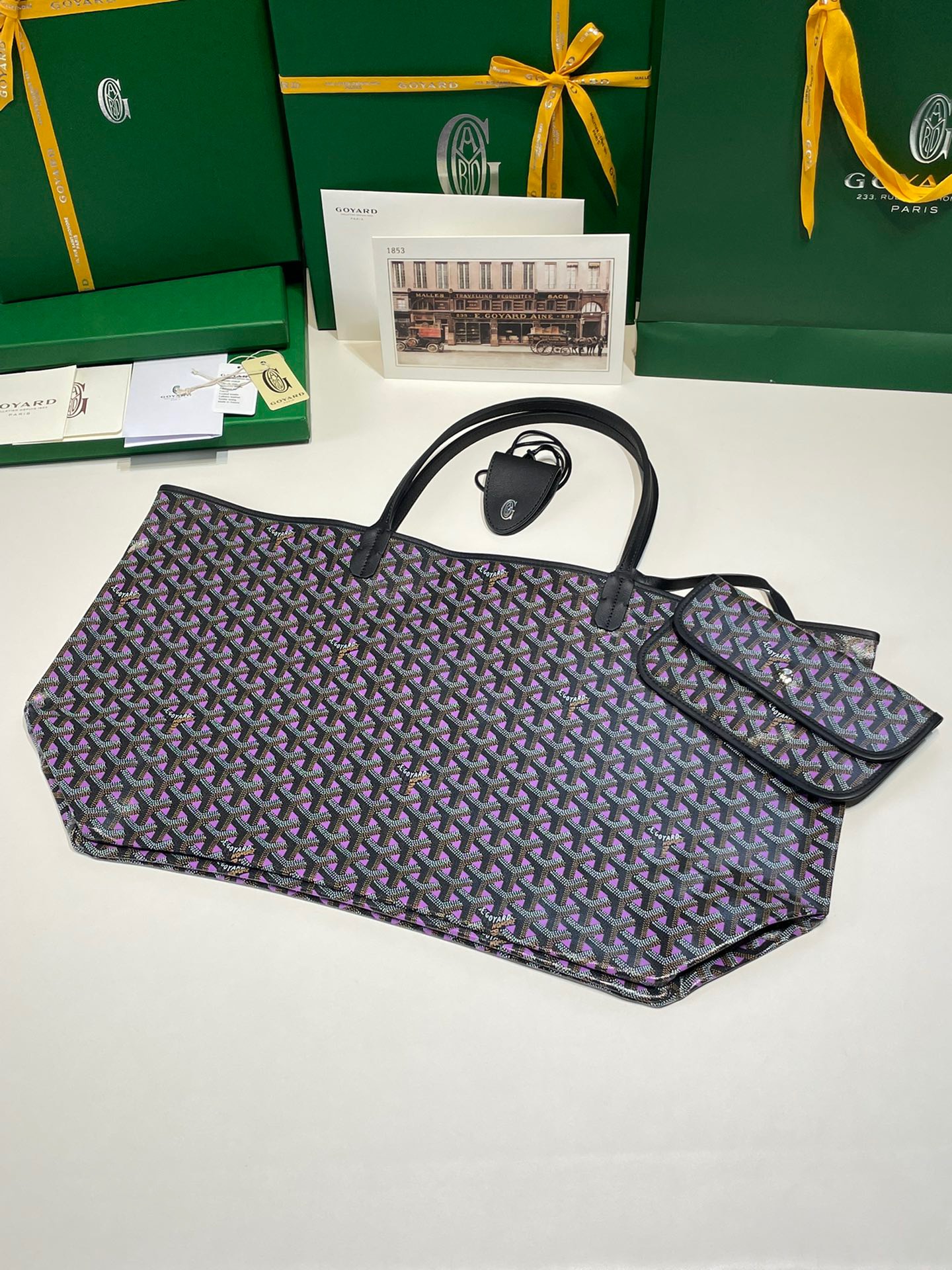 고야드 클레어 리버시블 GM 57cm